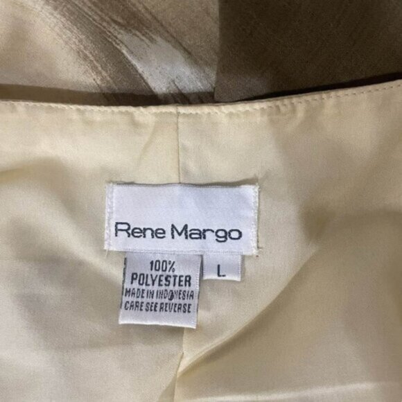 Rene Margo Spaghetti Strap Abstract Pattern Sundress Size Large - Picture 9 of 12